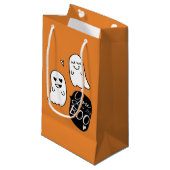 Sie sind mein BOO! | Halloween Geist-Liebe Kleine Geschenktüte (Vorderseite Schrägansicht)