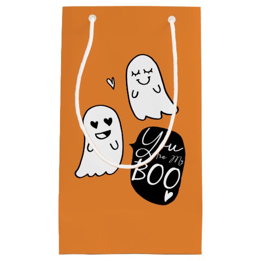 Sie sind mein BOO! | Halloween Geist-Liebe Kleine Geschenktüte (Vorderseite)