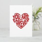 Sie sind mein ewiges Rotes Herz und Foto, Personal (Stehend Vorderseite)