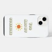 Sie sind mein Fall für das Sunshine Phone iPhone Hülle (Rückseite (Horizontal))