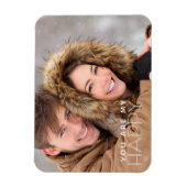 SIE SIND MEIN GLÜCK (bearbeitbares Sprichwort oder Magnet (Vertikal)