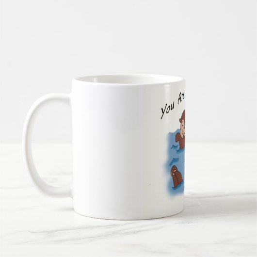 Sie sind mein halber Otter Kaffeetasse (Links)