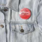 Sie sind mein Hummer frecher Valentinsgruß Button (Beispiel)