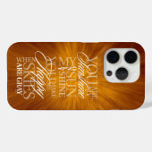 Sie sind mein iPhone-Fall Sunshine Case-Mate iPhone Hülle (Rückseite (Horizontal))