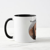 "Sie sind mein kleiner Affe-" Tasse (Links)