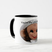 "Sie sind mein kleiner Affe-" Tasse (Vorderseite Links)