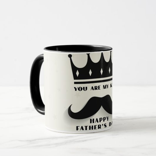 SIE SIND MEIN KÖNIG TASSE (Vorderseite Links)