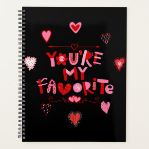 Sie sind mein Lieblings-Valentinkalender-Planer Planer