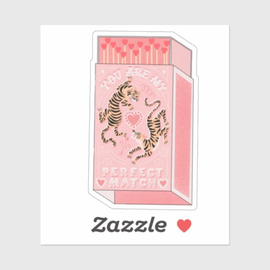 Sie sind mein perfektes Match-Feld Aufkleber (Blatt)