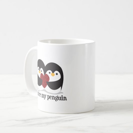 Sie sind mein Pinguin Kaffeetasse (Vorderseite Links)