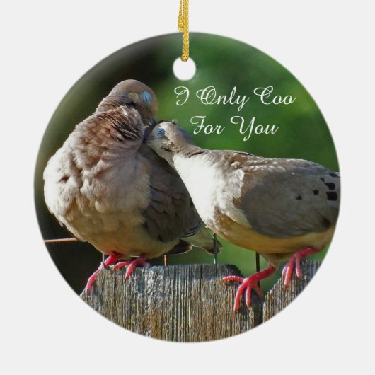 Sie sind mein reizendes Dovey, das ich nur für Sie Keramikornament (Hinten)