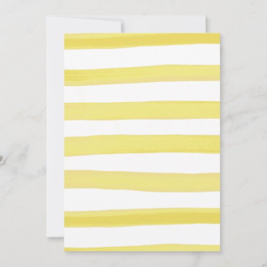 Sie sind mein Sonnenschein-Baby-Dusche einladen Einladung (Rückseite)