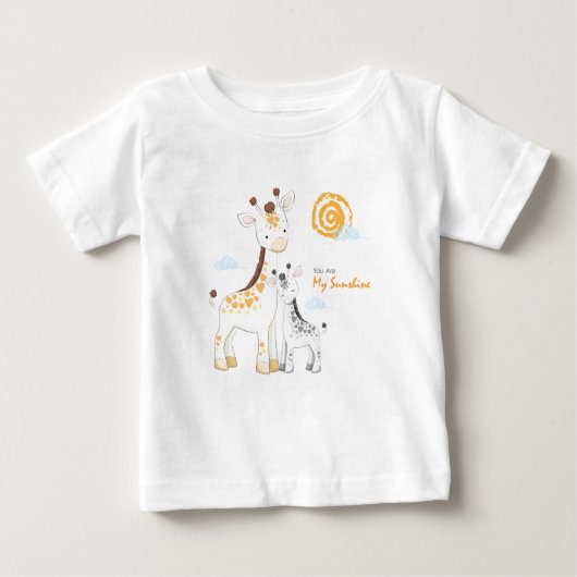 Sie sind mein Sonnenschein Baby T-shirt (Vorderseite)