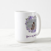 Sie sind mein Sonnenschein - Custom 2 Foto Collage Kaffeetasse (VorderseiteRechts)