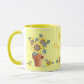 SIE SIND MEIN SONNENSCHEIN durch SHARON SHARPE Tasse (Links)