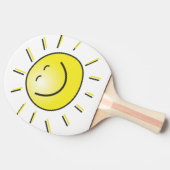 Sie sind mein Sonnenschein-Gesicht Tischtennis Schläger (Seitenansicht)