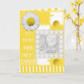 SIE SIND MEIN SONNENSCHEIN KARTE (Gelbe Blume)