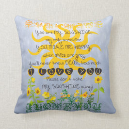 Sie sind mein Sonnenschein Kissen