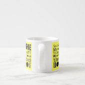 Sie sind mein Sonnenschein-Kleid und Geschenke Espressotasse (Rückseite)