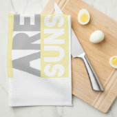Sie sind mein Sonnenschein Küchentuch (Viertel Falte)