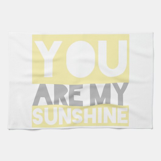 Sie sind mein Sonnenschein Küchentuch (Horizontal)
