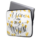 Sie sind mein Sonnenschein Laptopschutzhülle (Vorderseite Links)