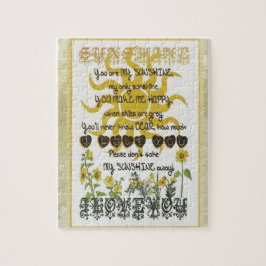 Sie sind mein Sonnenschein Puzzle