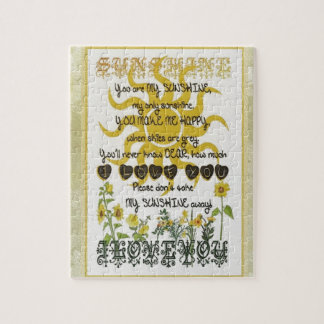 Sie sind mein Sonnenschein Puzzle