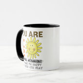 Sie sind mein Sonnenschein Tasse (Vorderseite Links)