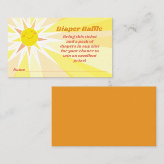 Sie sind mein Sonnenschutzcreme-Windelwaschturm Begleitkarte (Vorne/Hinten)