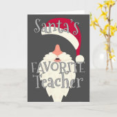 SIE SIND MEIN SPEZIALLEHRER "CHRISTMAS WISHES" KARTE (Gelbe Blume)