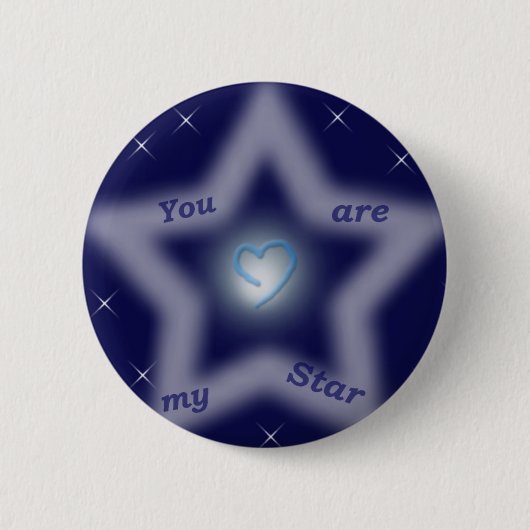 "Sie sind mein Stern " Button (Vorderseite)