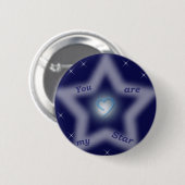"Sie sind mein Stern " Button (Vorne & Hinten)