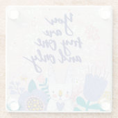 Sie sind mein und nur glasuntersetzer (Rückseite)