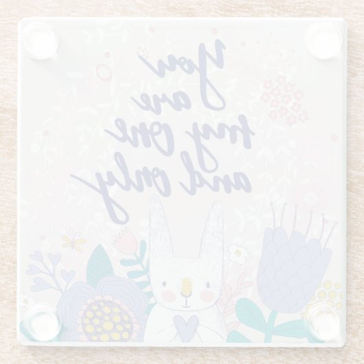 Sie sind mein und nur glasuntersetzer (Rückseite)