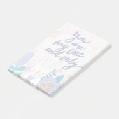 Sie sind mein und nur post-it klebezettel (angewinkelt)