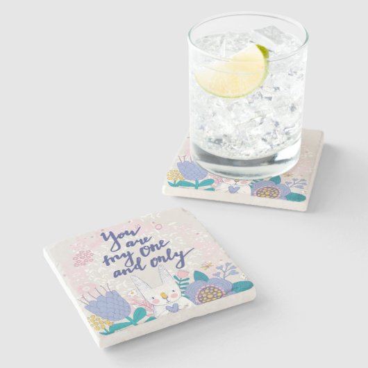 Sie sind mein und nur steinuntersetzer (Seitenansicht)