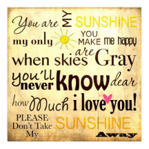 Sie sind mein Vintager Hintergrund zu Sunshine Wor