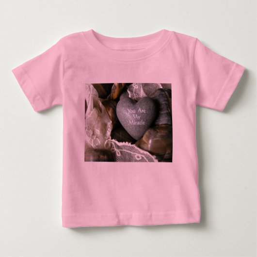 Sie sind mein Wunder-Rosababy T-Shirt (Vorderseite)