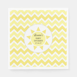 Sie sind meine Baby-Dusche-Dekoration Serviette