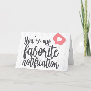 **SIE SIND MEINE BELIEBTE NOTIFIZIERUNGSKARTE** LI FEIERTAGSKARTE