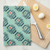 Sie sind meine bevorzugte digitale Zuneigung Geschirrtuch (Viertel Falte)