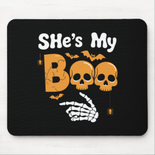 Sie sind meine Boo Skeleton Paare, die sich in der Mousepad