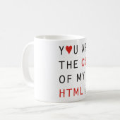Sie sind meine CSS Kaffeetasse (Vorderseite Links)