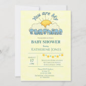 Sie sind meine Einladung zur Sonnenschein-Babydusc (Vorderseite)