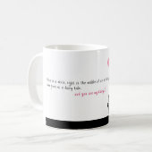 Sie sind meine Fee - designor Speicher Kaffeetasse (Vorderseite Links)