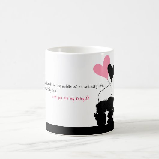 Sie sind meine Fee - designor Speicher Kaffeetasse (Mittel)