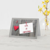 SIE SIND **MEINE GIFT** LIEBE AUF DER CHRISTMAS-KA KARTE (Gelbe Blume)