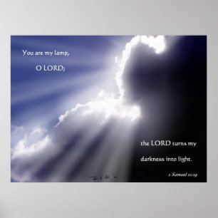 Sie sind meine Lampe Poster