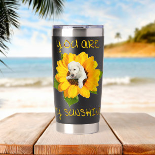 Sie sind meine Liebe des Sonnenscheins Labrador Thermobecher